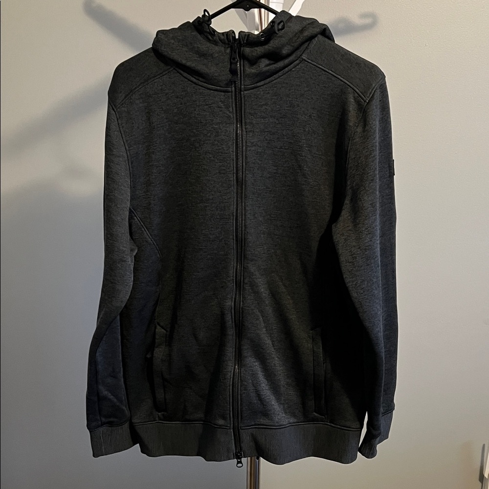 Under Armour Men's Dark Gray Zip-Up Sweater